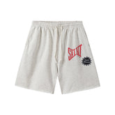Saint Michael Angular Font Graphic Logo Sweat Shorts