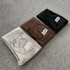 Broken Planet Printed Loose Straight Pants for Men