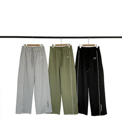 Broken planet loose cotton straight leg sports